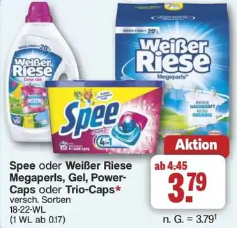 Famila Nord West Spee oder Weißer Riese Megaperls, Gel, Power-Caps oder Trio-Caps Angebot