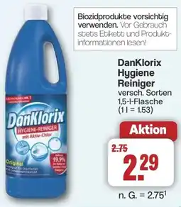 Famila Nord West DanKlorix Hygiene Reiniger Angebot
