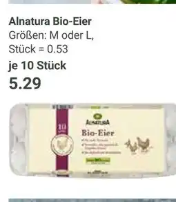 Globus Alnatura bio-eier Angebot