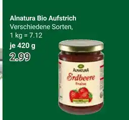 Globus Alnatura bio aufstrich Angebot