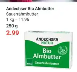 Globus Andechser bio almbutter Angebot