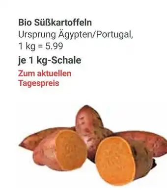 Globus Bio süßkartoffeln Angebot