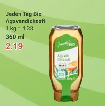 Globus Jeden tag bio agavendicksaft Angebot