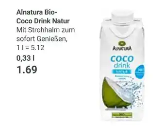 Globus Alnatura bio-coco drink natur Angebot