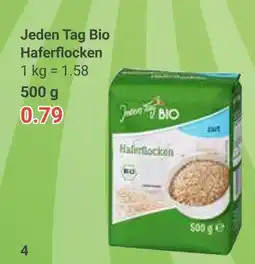Globus Jeden tag bio haferflocken Angebot