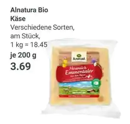 Globus Alnatura bio käse Angebot