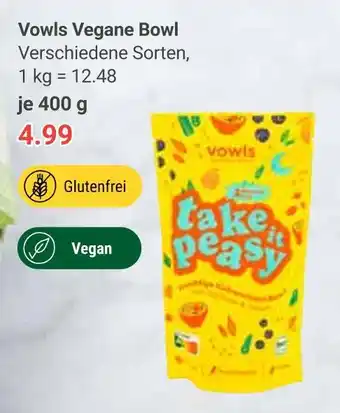 Globus Vowls vegane bowl Angebot