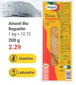 Globus Alnavit bio baguette Angebot