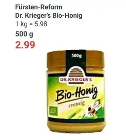Globus Fürsten-reform dr. krieger’s bio-honig Angebot