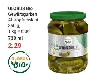 Globus Globus gewürzgurken Angebot