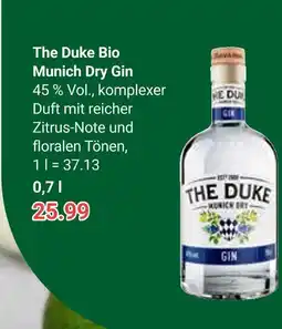 Globus The duke bio munich dry gin Angebot