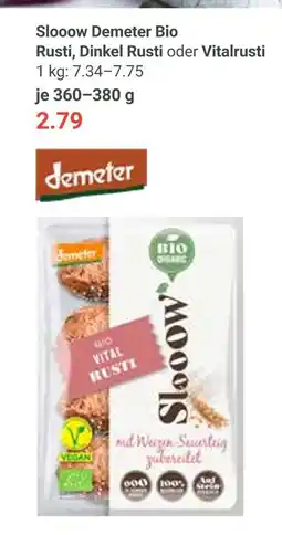 Globus Demeter slooow demeter bio rusti Angebot