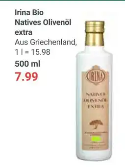 Globus Irina bio natives olivenöl extra Angebot