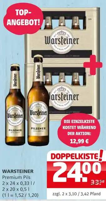 Getränke Quelle Warsteiner premium pils Angebot