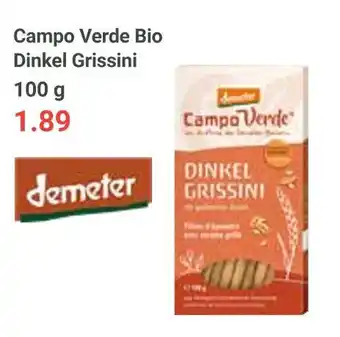 Globus Campo verde dinkel grissini Angebot