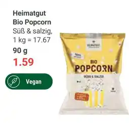 Globus Heimatgut bio popcorn Angebot