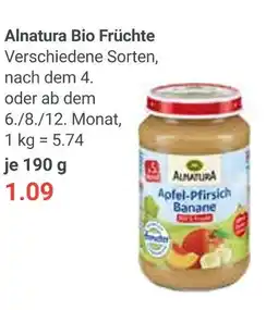 Globus Alnatura bio früchte apfel-pfirsich banane Angebot