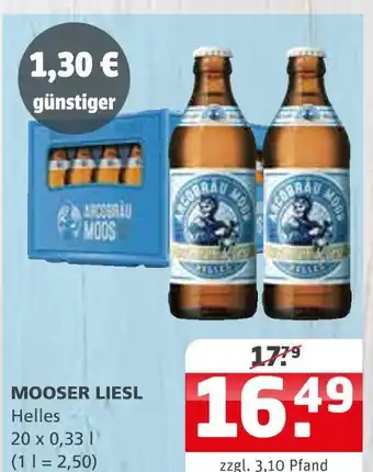 Getränke Quelle Mooser liesl helles Angebot