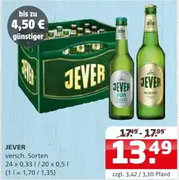 Getränke Quelle Jever Angebot