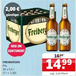Getränke Quelle Freiberg pils Angebot