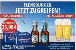 Getränke Quelle Flensburger Angebot