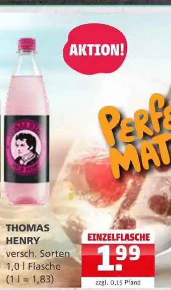 Getränke Quelle Thomas henry thomas henry Angebot