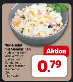 Markant Nudelsalat mit mandarinen Angebot