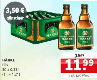 Getränke Quelle Härke pils Angebot