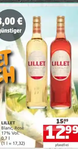 Getränke Quelle Lillet blanc, rosé Angebot
