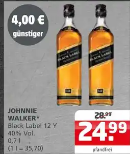 Getränke Quelle Johnnie walker black label 12 y Angebot