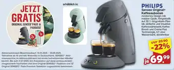 Famila Nord West PHILIPS Senseo Original+ Kaffeeautomat Angebot