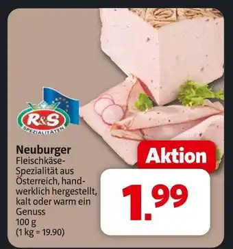 Markant R&s spezialitäten neuburger Angebot