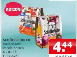 Getränke Quelle Schöfferhofer weizen-mix Angebot