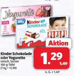Markant Kinder kinder schokolade Angebot