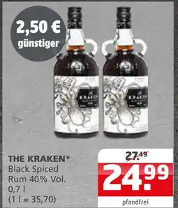 Getränke Quelle The kraken black spiced rum Angebot