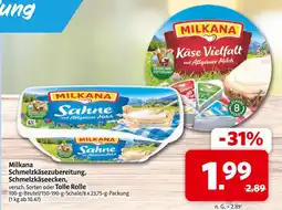 Markant Milkana schmelzkäsezubereitung Angebot