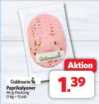 Markant Goldmarie paprikalyoner Angebot