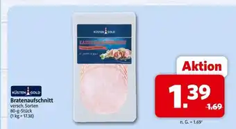 Markant Küsten gold bratenaufschnitt Angebot