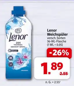 Markant Lenor weichspüler Angebot