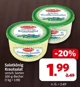 Markant Salatkönig griechischer krautsalat Angebot