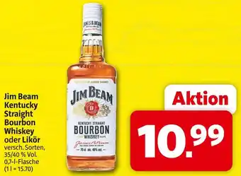 Markant Jim beam kentucky straight bourbon whiskey Angebot
