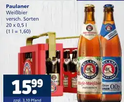 Getränkewelt Paulaner weißbier Angebot