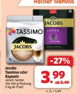 Markant Jacobs tassimo Angebot