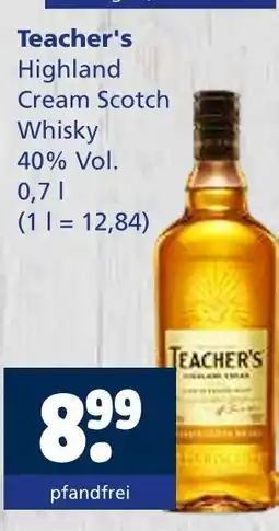 Getränkewelt Teacher's highland cream scotch whisky Angebot
