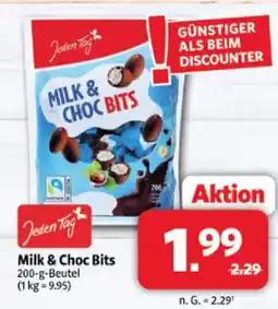 Markant Jeden tag milk & choc bits Angebot