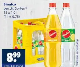 Getränkewelt Sinalco Angebot