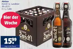 Getränkewelt Aktien zwick'l o. landbier Angebot