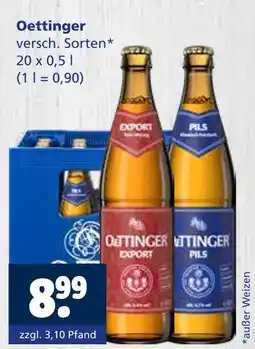 Getränkewelt Oettinger Angebot