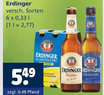 Getränkewelt Erdinger Angebot