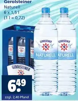 Getränkewelt Gerolsteiner naturell Angebot